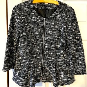 H&M Divided Peplum Blazer